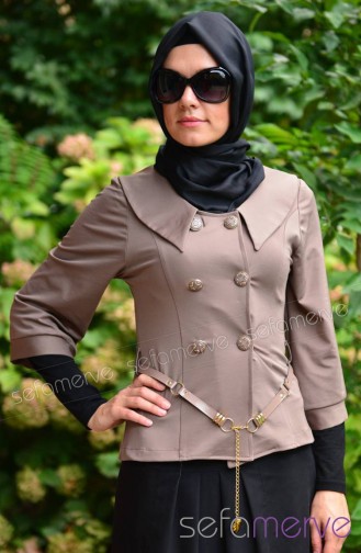 Bahar Ceket PRC 5032-03 Vizon