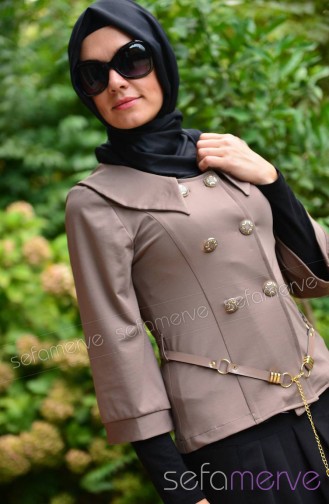 Bahar Ceket PRC 5032-03 Vizon