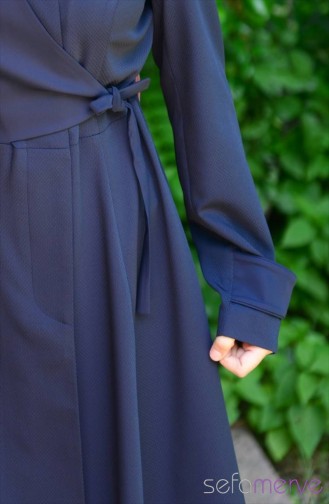 Navy Blue Cape 1674Y-05