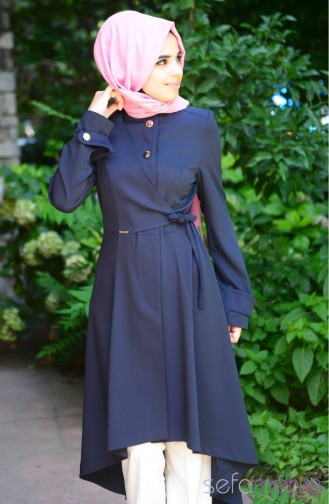 Navy Blue Cape 1674Y-05