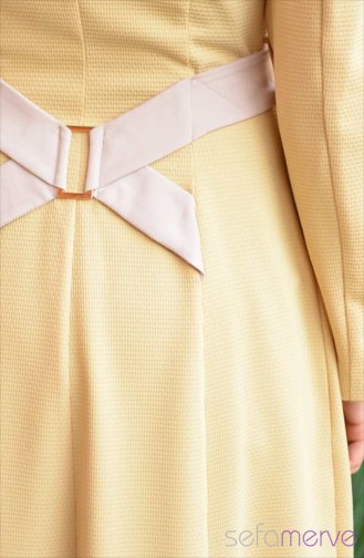 Yazlık BRC Pardesü 1658-07 Hardal