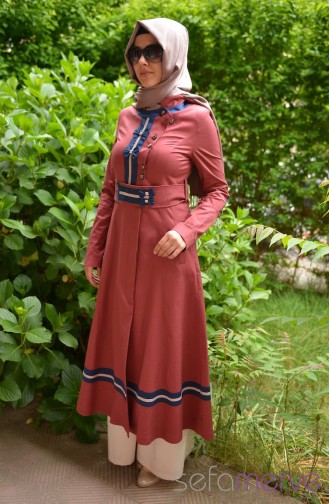 Claret Red Topcoat 1312-Y-03
