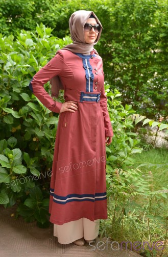 Claret Red Topcoat 1312-Y-03