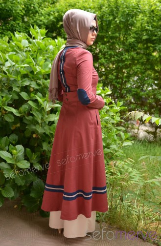 Claret Red Topcoat 1312-Y-03