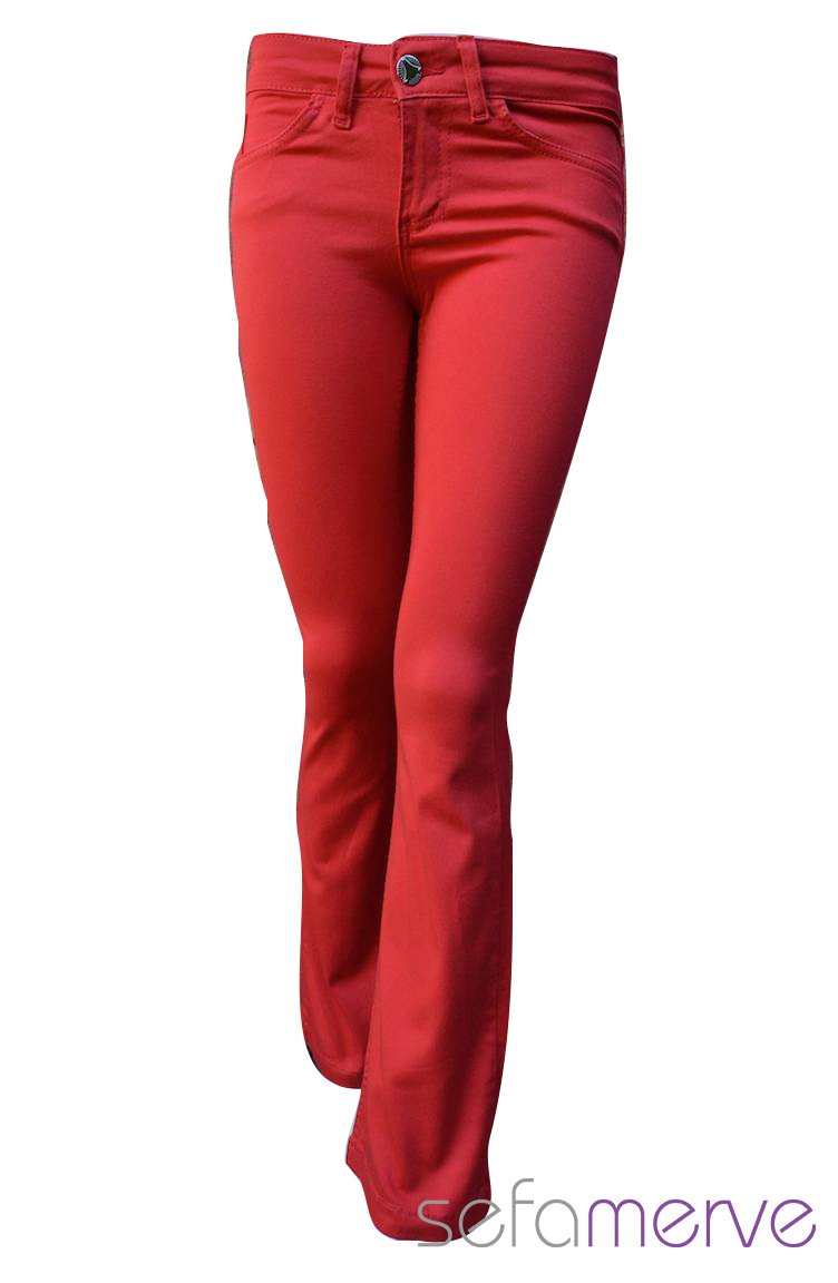 Granat-Blumen Hose 40117-15