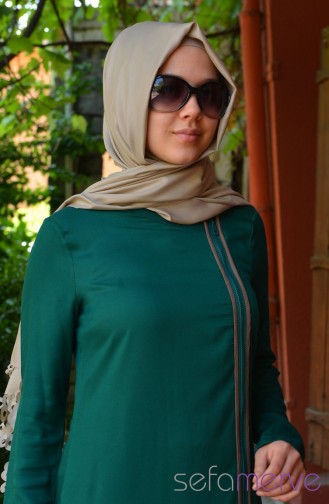 Green Abaya 60102-04