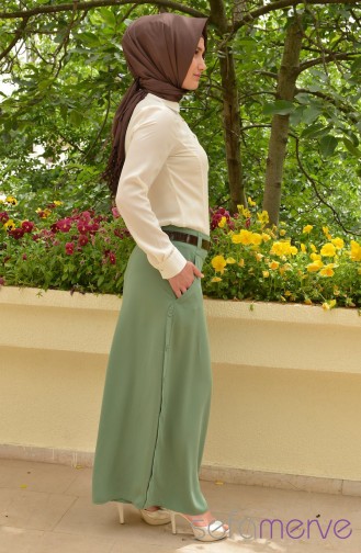 Pantolon Etek ALD 5103-01 Yeşil
