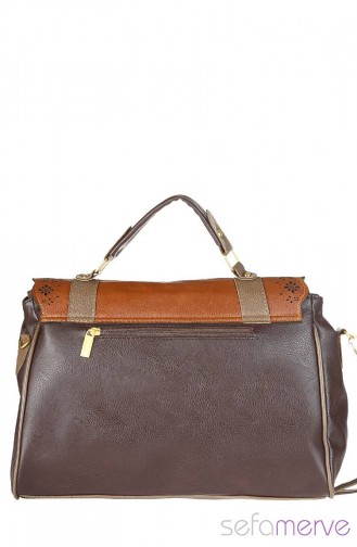 Sac D`épaule Couleur Brun 205Y-06