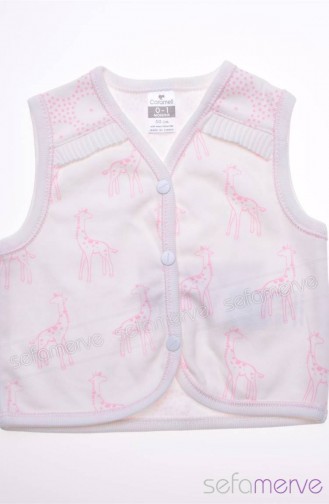 Pink Baby Vest 1387-02
