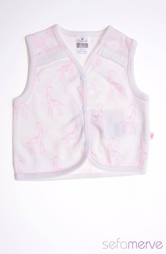 Pink Baby Vest 1387-02