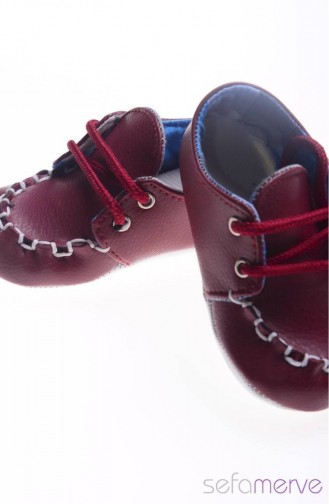 Caramell Bebek Ayakkabı 1879 01 Bordo