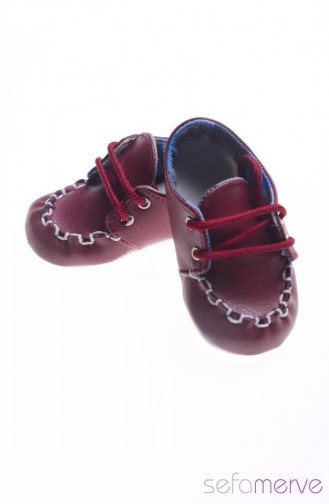 Caramell Bebek Ayakkabı 1879 01 Bordo