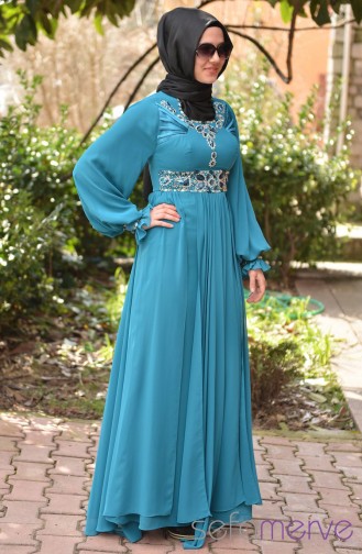  Hijab Evening Dress 2118-03