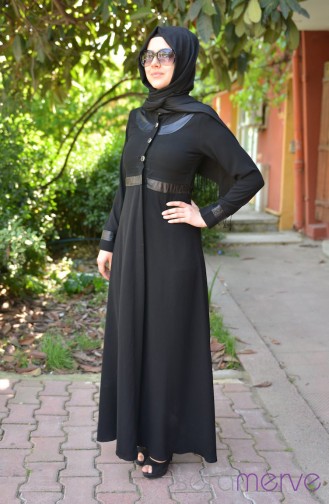 Black Abaya 2051-01