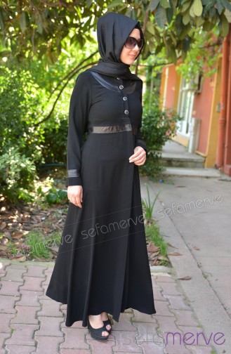 Black Abaya 2051-01
