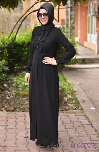 Black Abaya 001-01