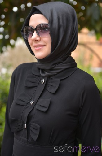 Black Abaya 001-01