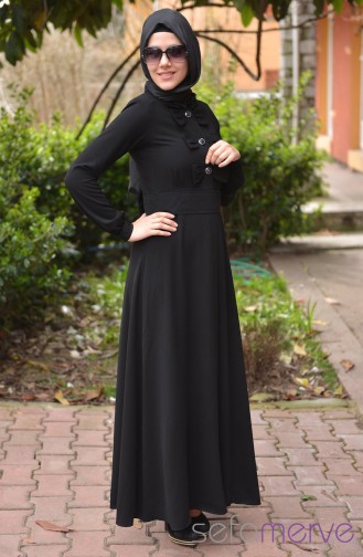Black Abaya 001-01