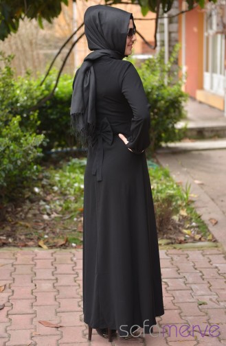 Black Abaya 001-01