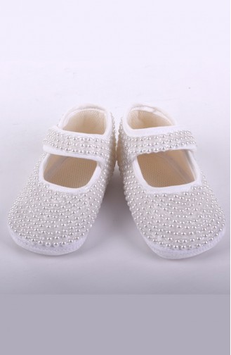 İncili Güllü Bebek Patik KR-PTK020BYZ