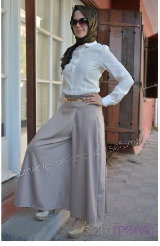 Pantolon Etek ALD 5098-03 Taş