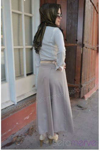 Pantolon Etek ALD 5098-03 Taş