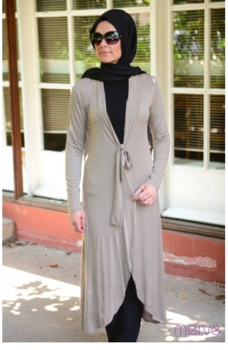 Yazlık Hırka 3503-02 Vizon