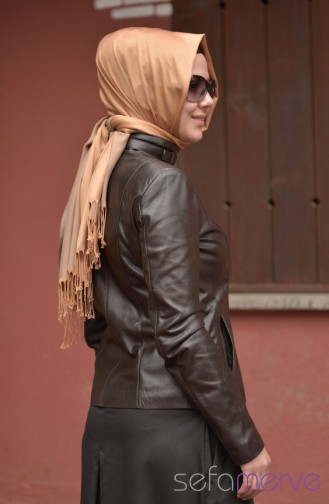Leather Jacket 8050-02 Brown 8050-02
