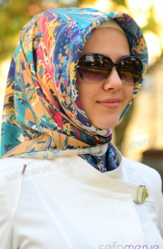 İpek Ebru Scarf 66 66