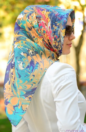 İpek Ebru Scarf 66 66