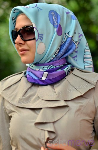 Echarpe İpek Eşarp D03