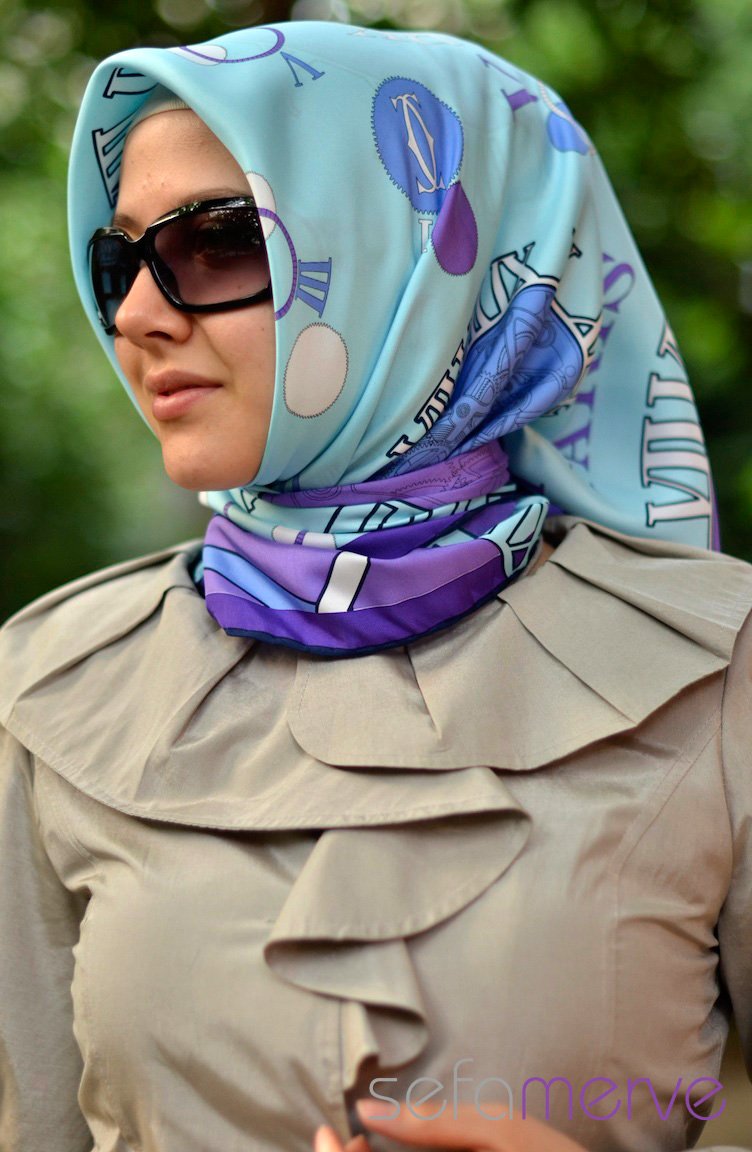 Echarpe İpek Eşarp D03