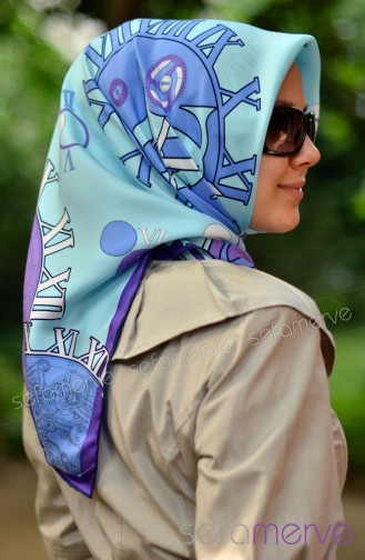 Echarpe İpek Eşarp D03
