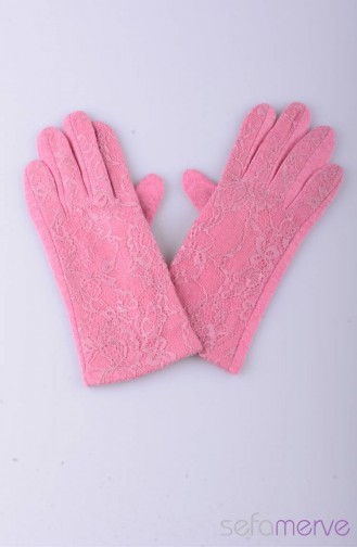 Keçe Eldiven 2500-03 Pembe