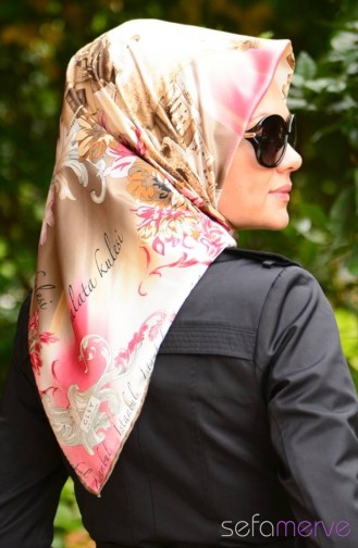 Sefamerve Maral Scarf 12 Pink Mink 12