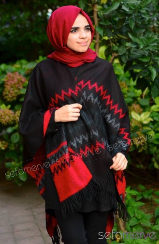 Ponchos Rouge 13019-05