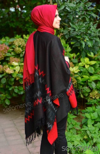 Ponchos Rouge 13019-05