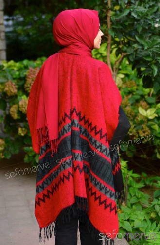 Ponchos Rouge 13019-05