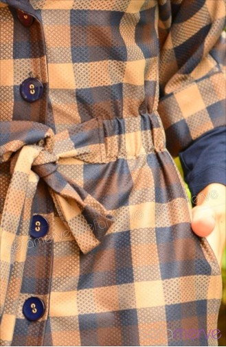 Sefamerve Kombin Hırka GLY 142213-06 Lacivert Kahverengi