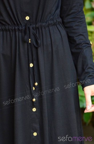 Sefamerve Uzun Tunik 3731-04 Siyah
