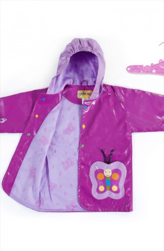 Purple Children`s Coat 1014-03
