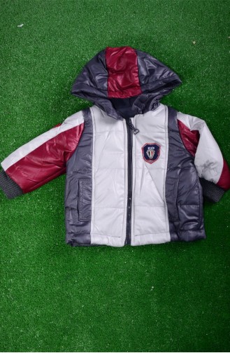 Erkek Çocuk Mont 0747-01 Gri
