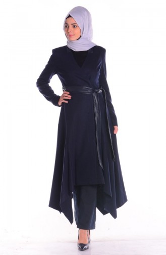 SUKRAN Flet Topcoat  35653-03 Navy Blue 35653-03