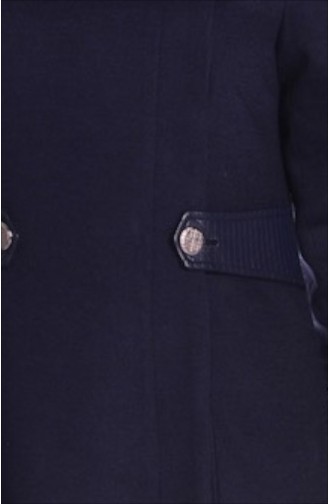 Navy Blue Topcoat 35658-03