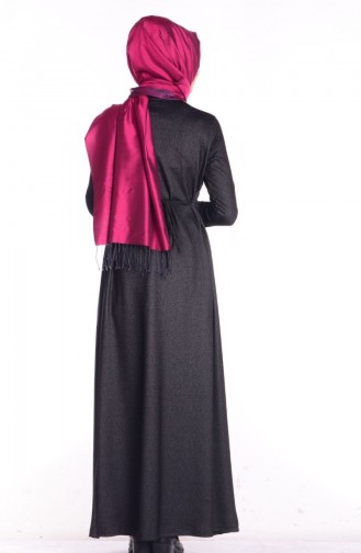 فستان أسود 4146-01