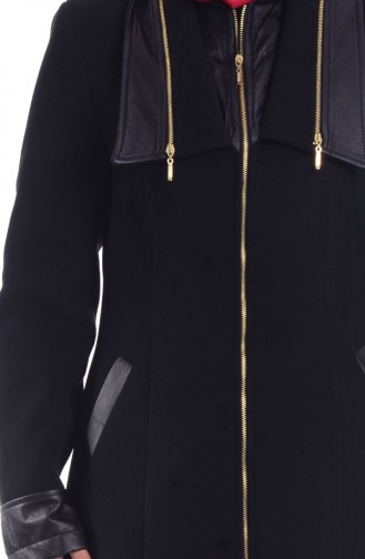 Kaşe Kaban FY 72359-04 Siyah
