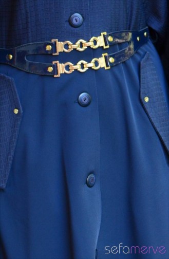 Navy Blue Cape 15129-01