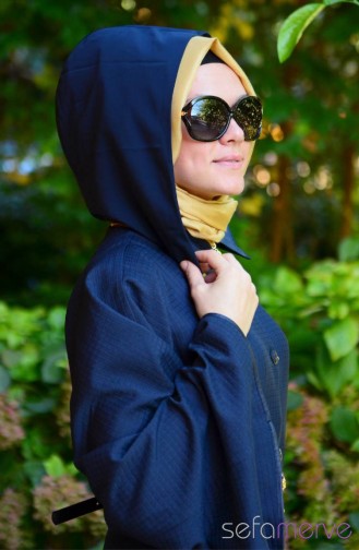 Navy Blue Cape 15129-01