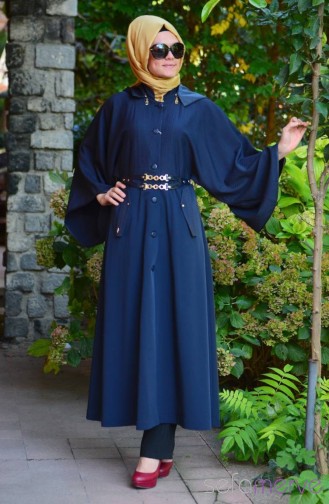 Navy Blue Cape 15129-01
