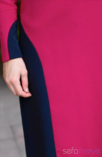 Tesettür Tunik Hem´s 3060-03 Koyu Fuşya
